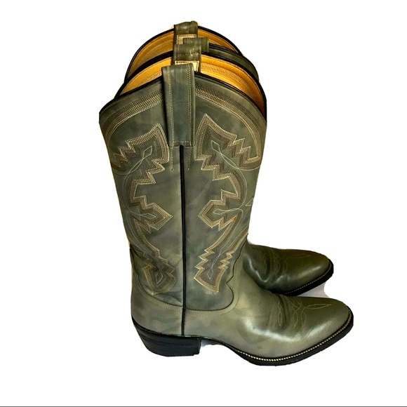 Rios of Mercedes Shoes - Rios Of Mercedes Leather 3610 Western Cowboy Boots Mexico Sz 5.5 B